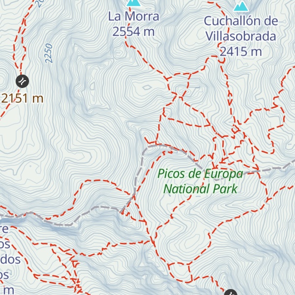 Map of Tiro Navarro Central