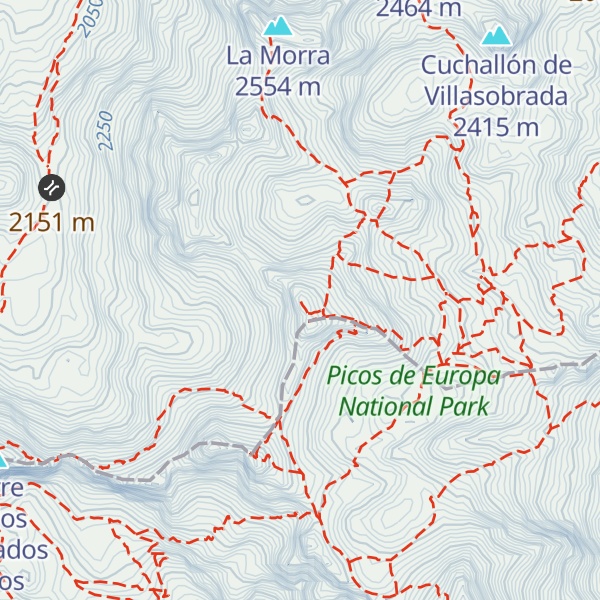 Map of Tiro Navarro Norte