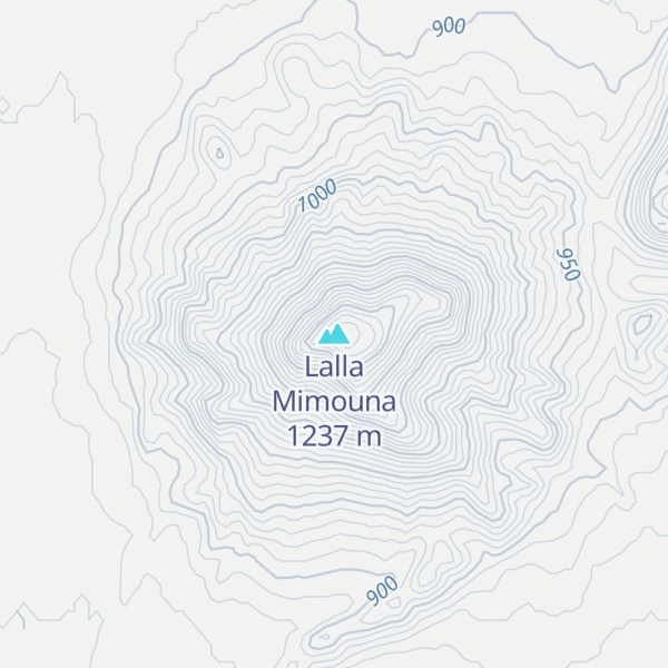 Map of Lalla Mimouna