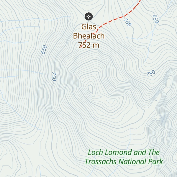 Map of Beinn Ìme
