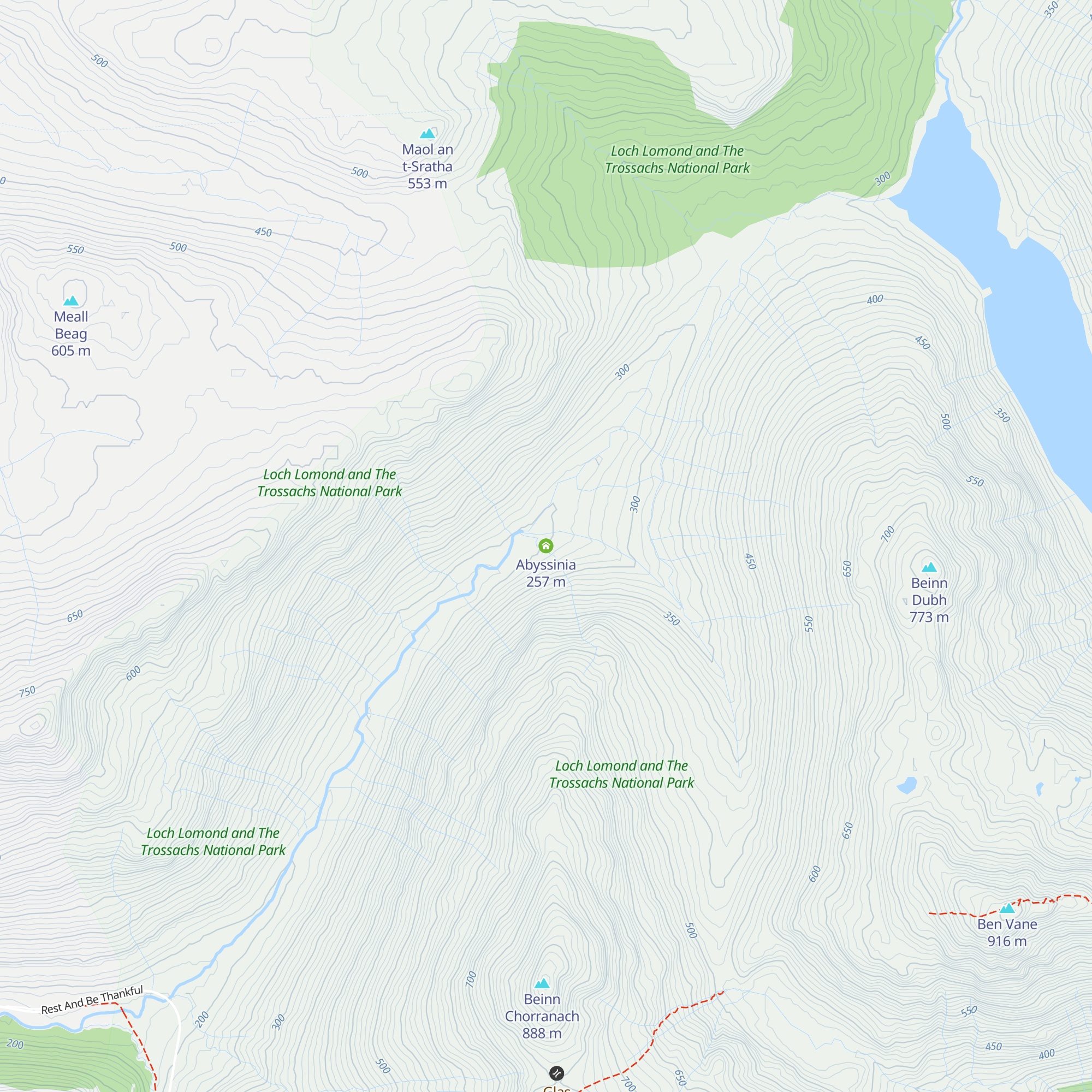 Abyssinia map