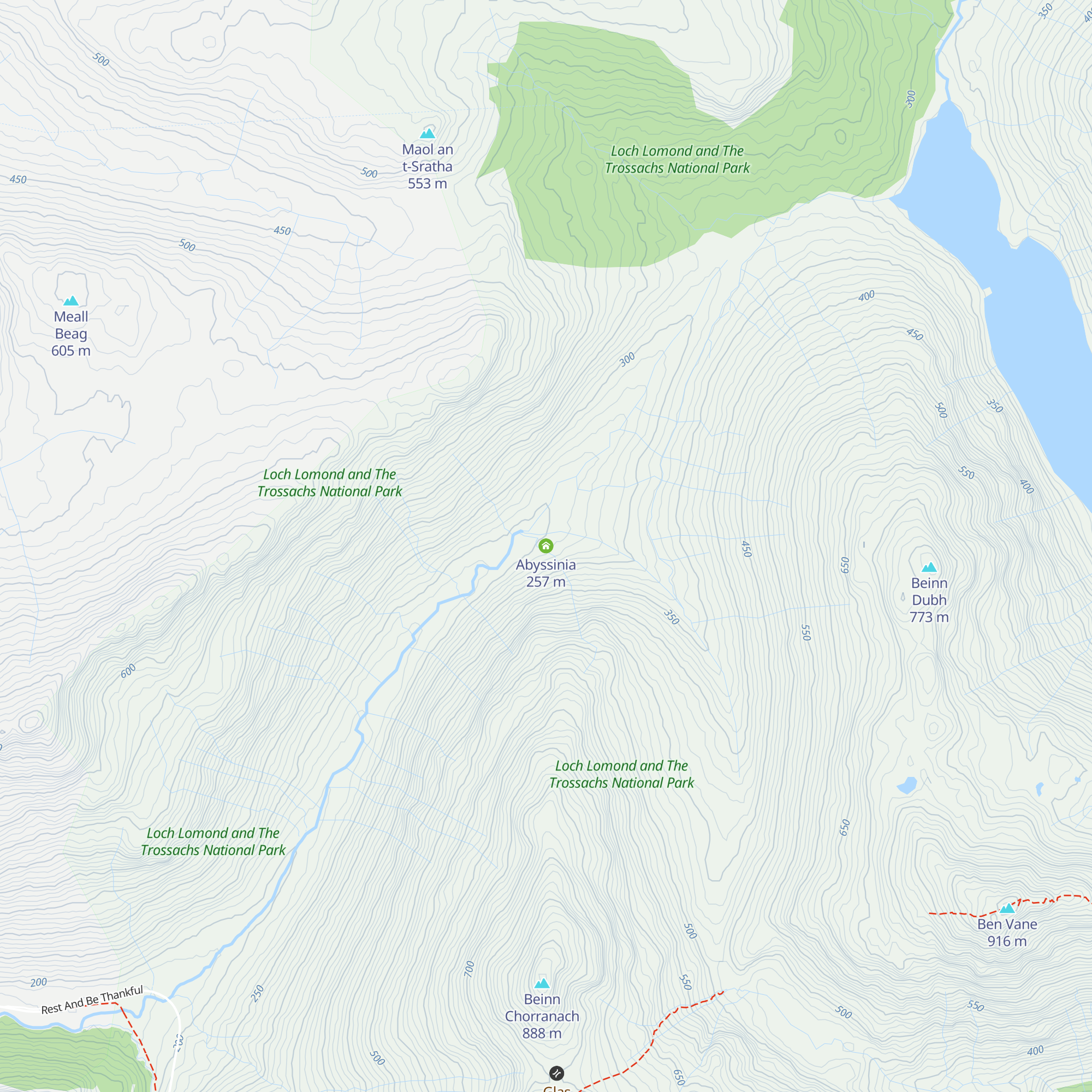 Abyssinia map