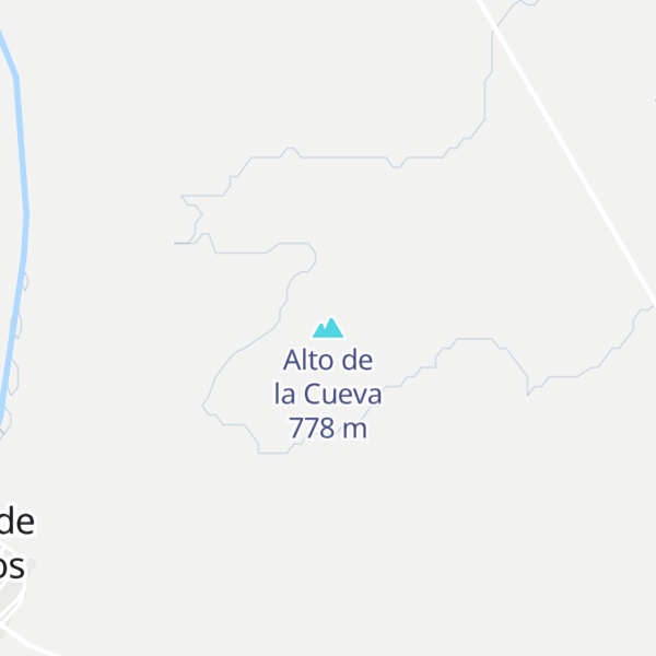 Map of Alto de la Cueva