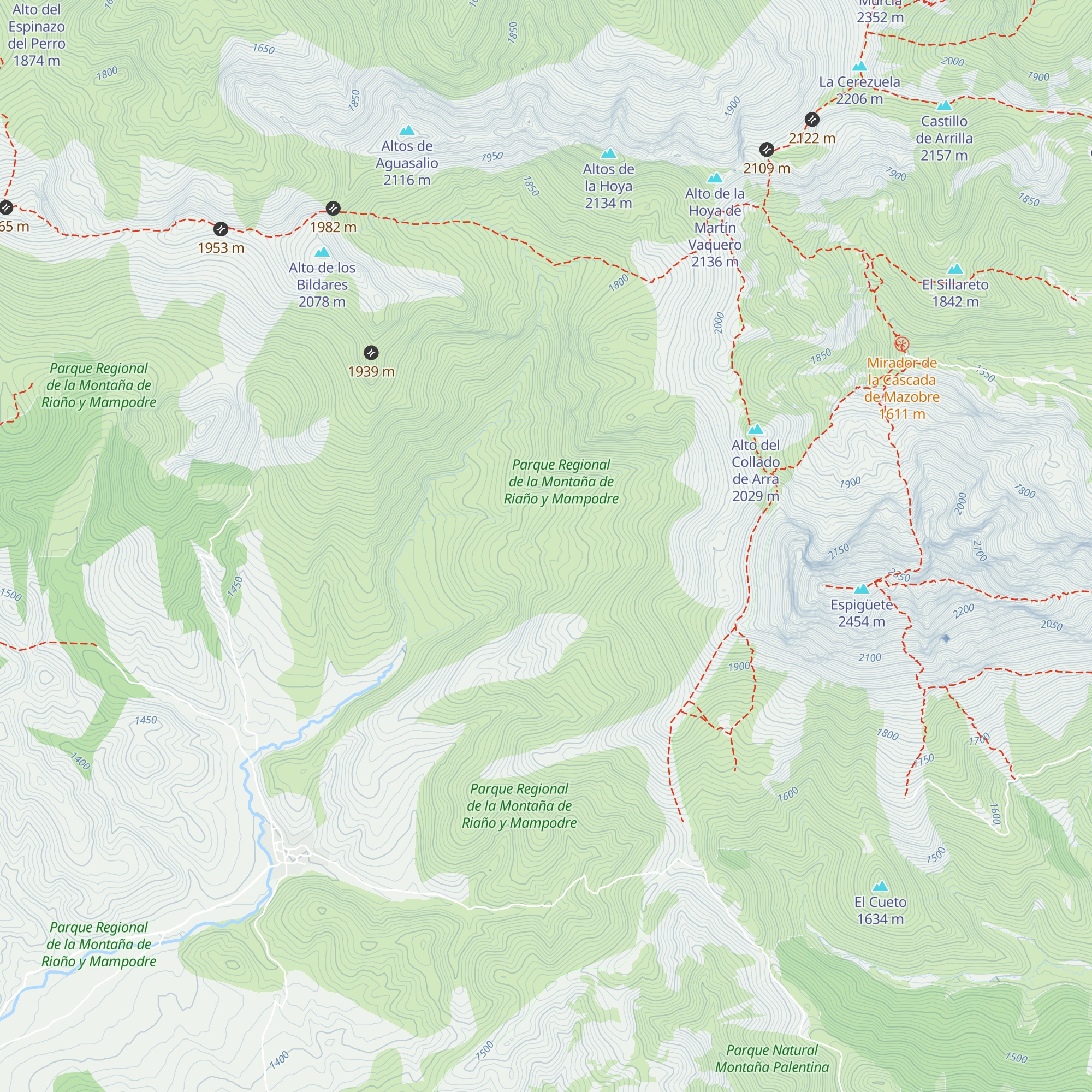 Chozo de Peñalba map