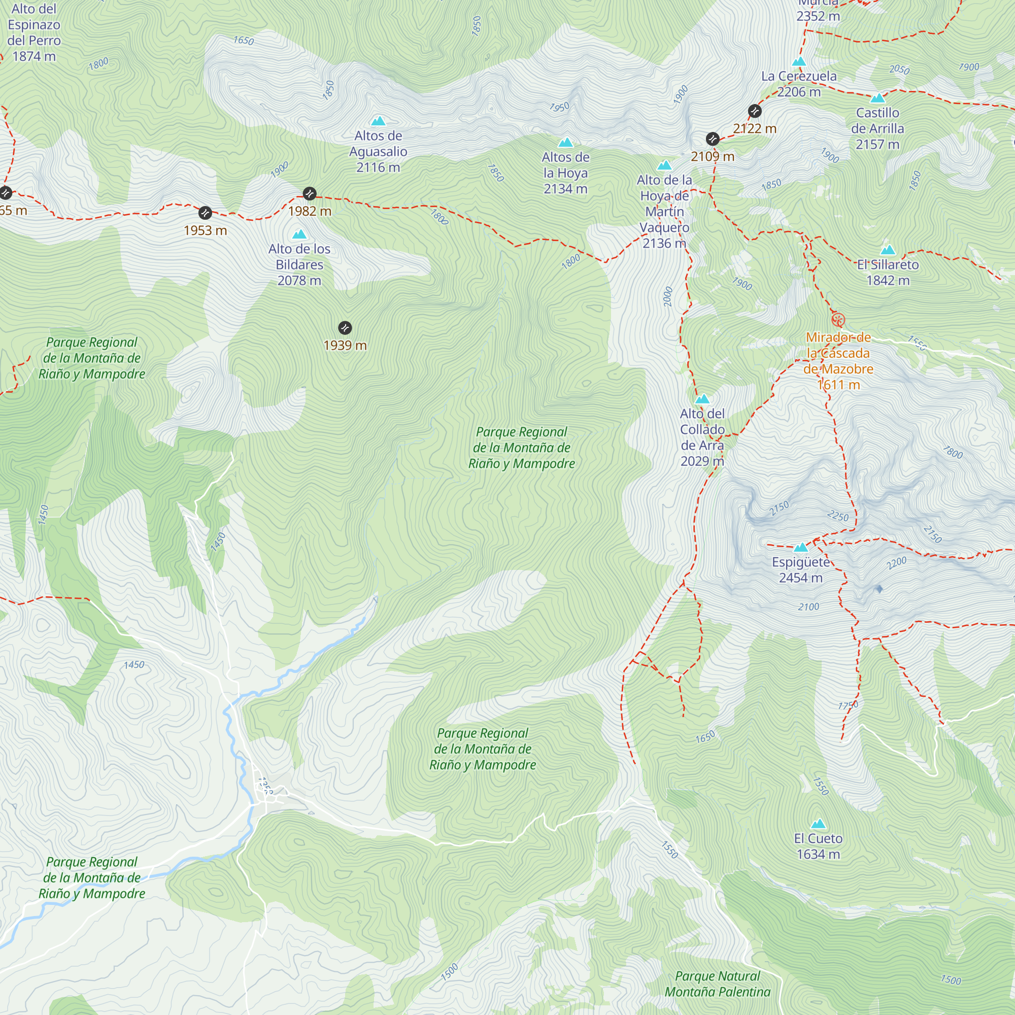 Chozo de Peñalba map