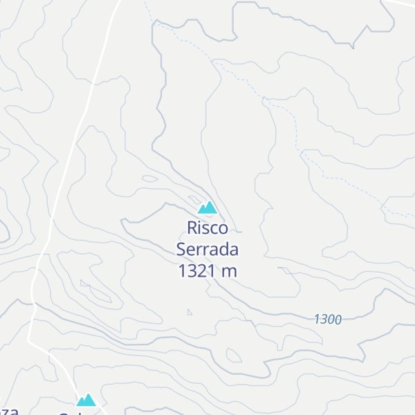 Map of Risco Serrada