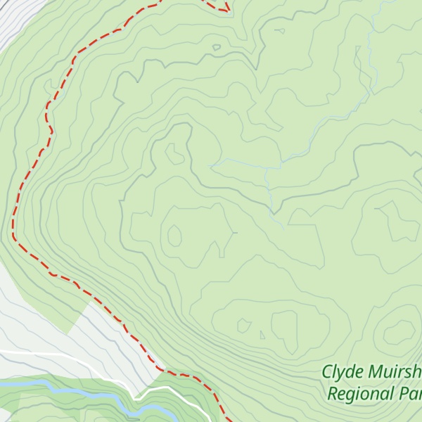 Map of Cauldron Hill