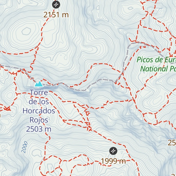 Map of Aguja Bustamente