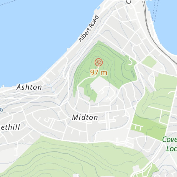 Map of Barr Hill