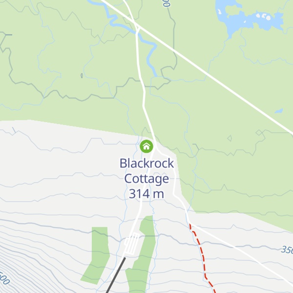 Map of Blackrock Cottage