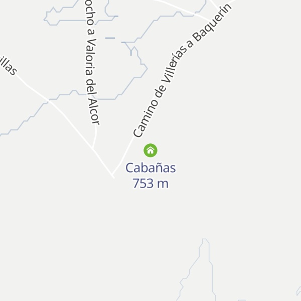 Map of Cabañas