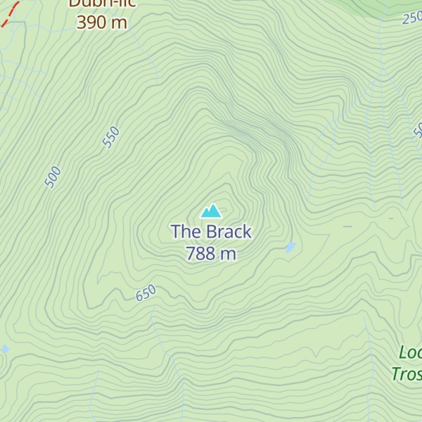 Map of The Brack