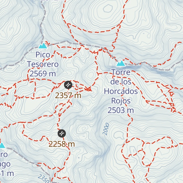 Map of Refugio Cabaña Verónica