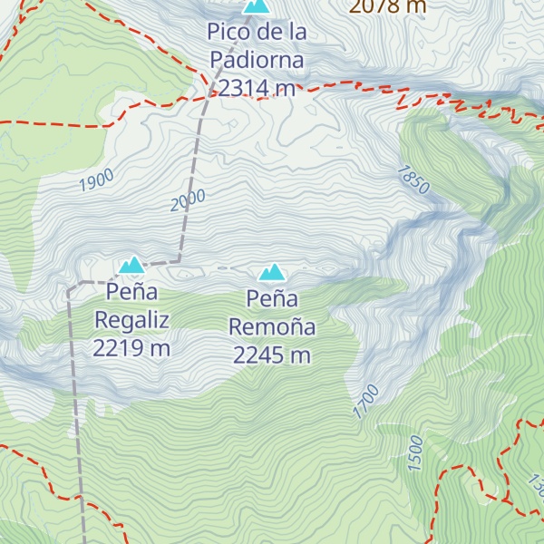 Map of Peña Remoña