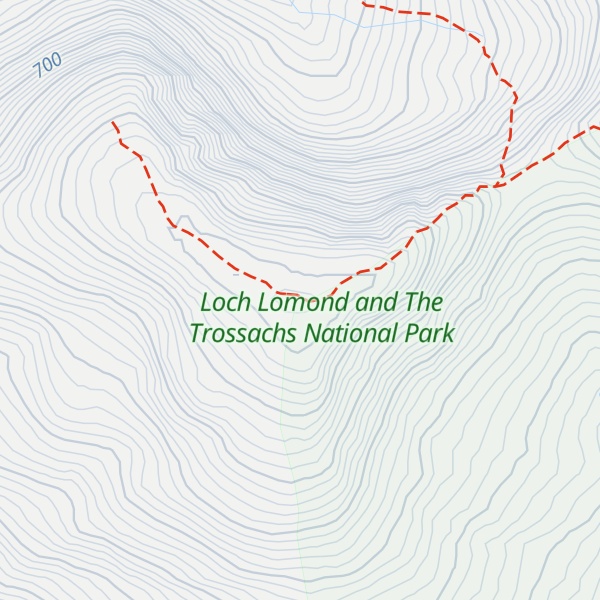 Map of Beinn a' Chleibh