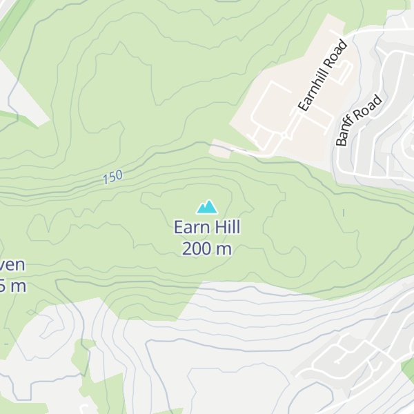 Map of Earn Hill