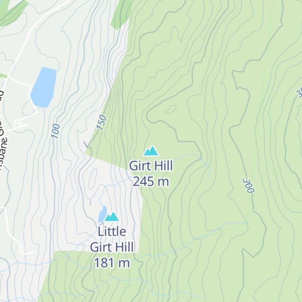 Map of Girt Hill
