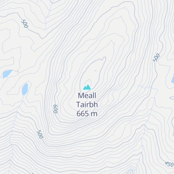 Map of Meall Tairbh