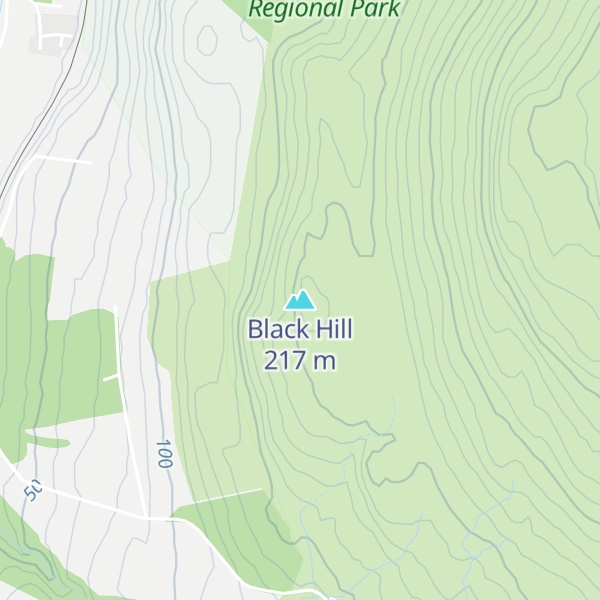 Map of Black Hill