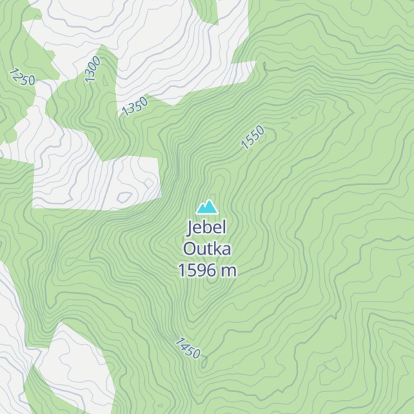 Map of Jebel Outka