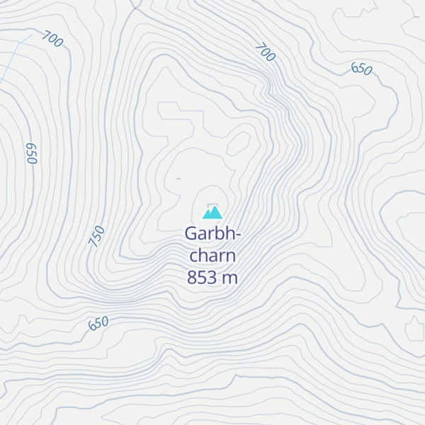 Map of Garbh-charn