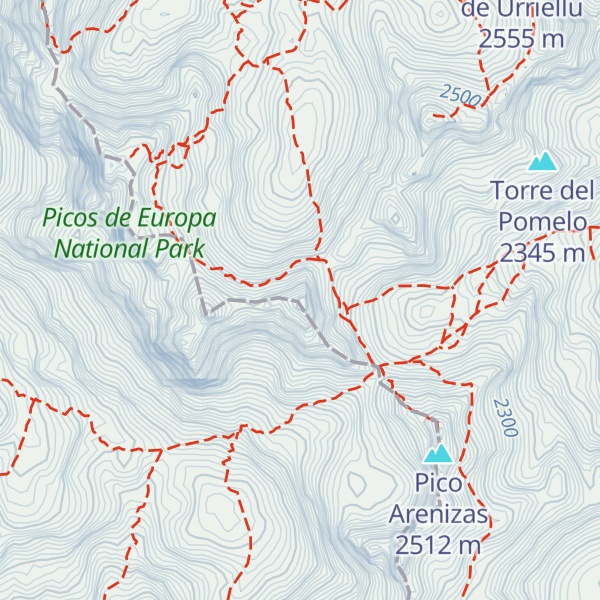 Map of Tiro del Oso