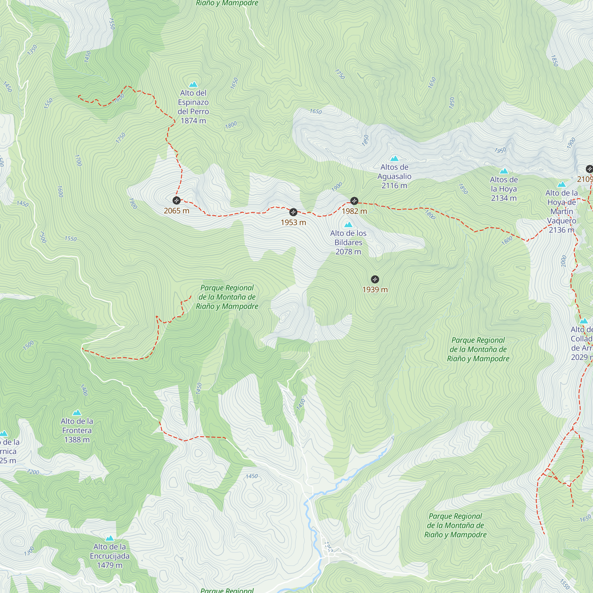 Chozo del Venero map