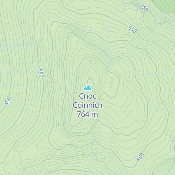 Map of Cnoc Coinnich