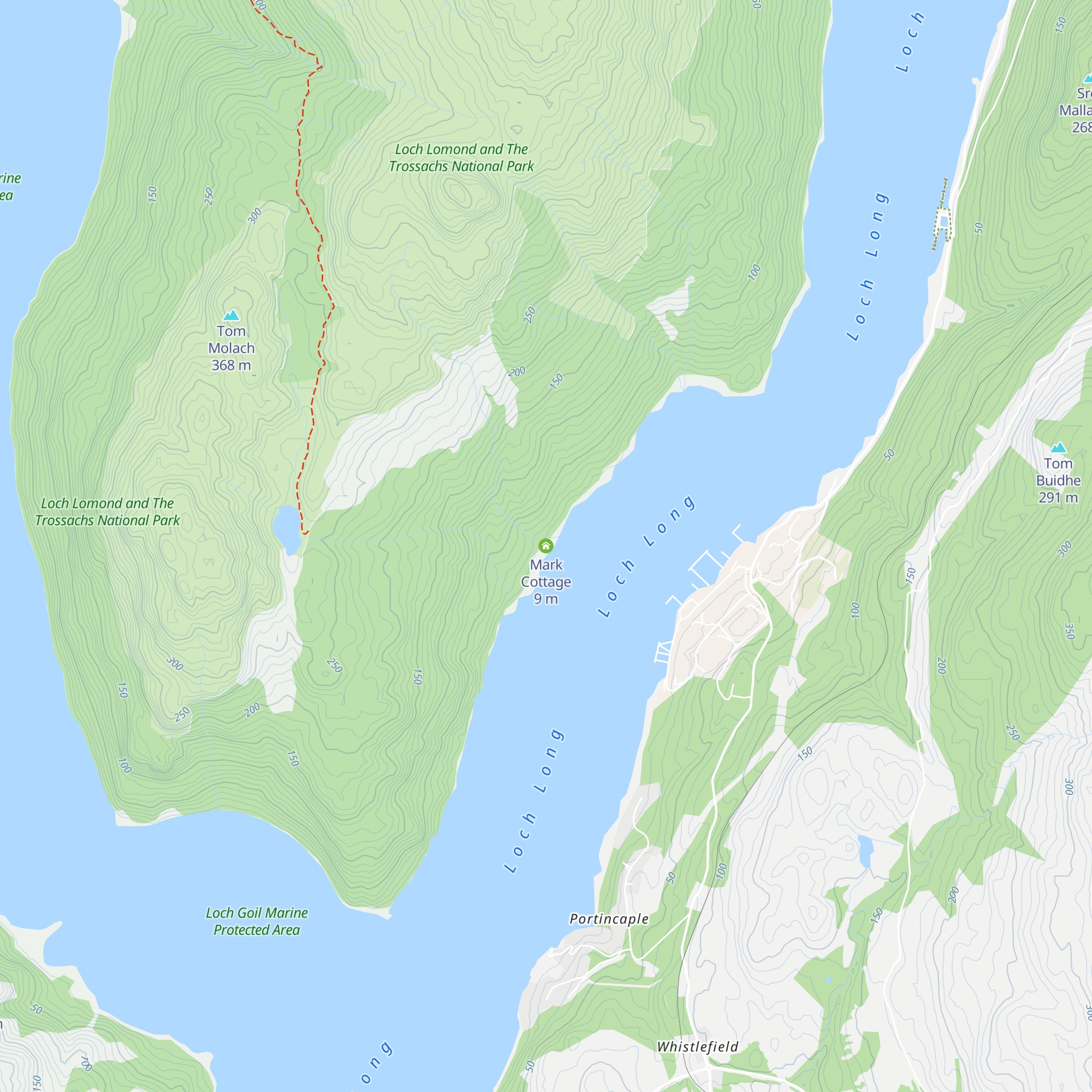 Mark Cottage map
