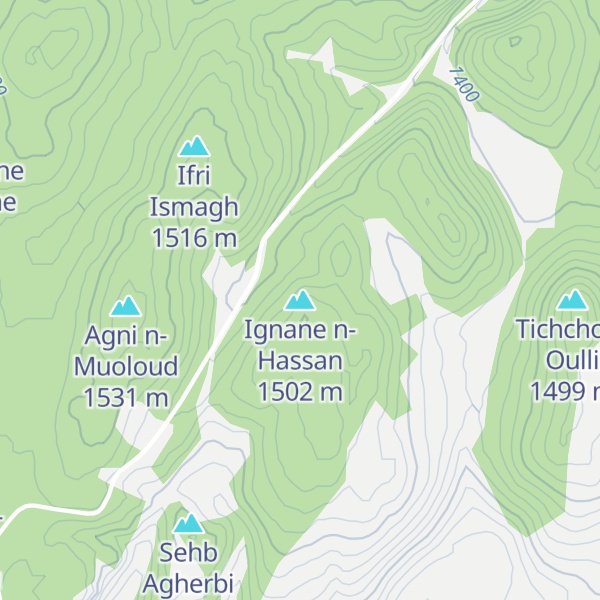 Map of Ignane n-Hassan