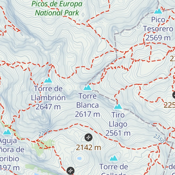 Map of Torre Blanca