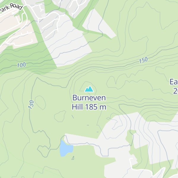 Map of Burneven Hill