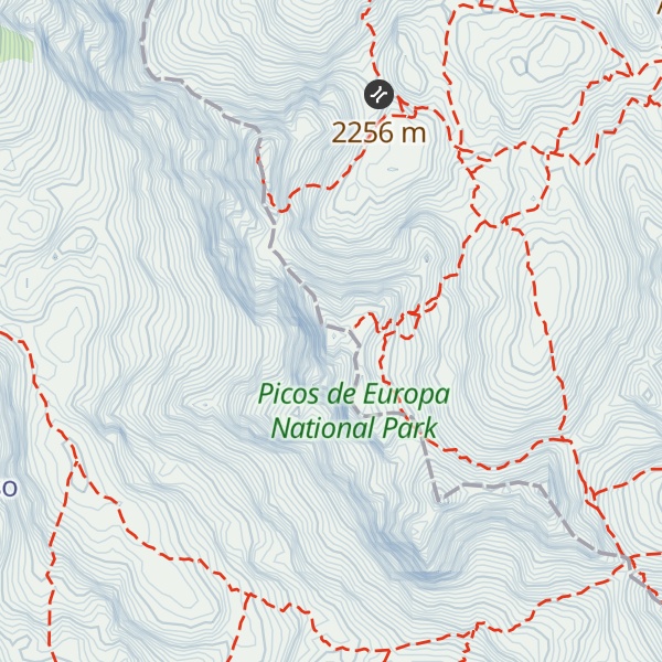 Map of Torrecerredo