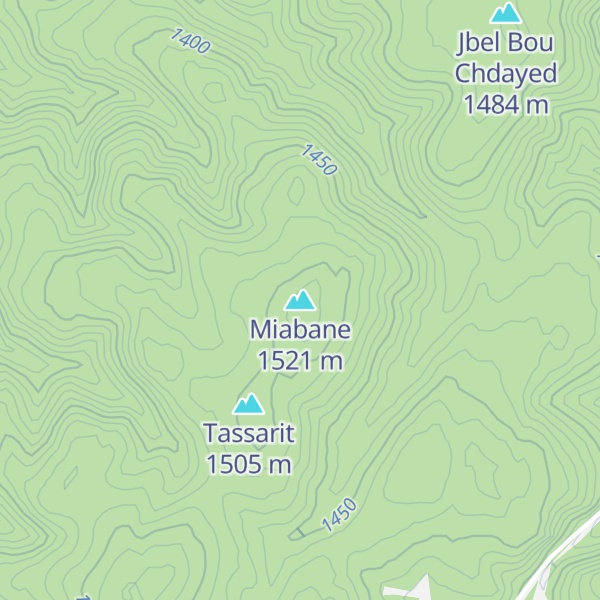 Map of Miabane