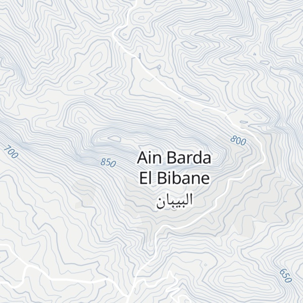 Map of قمة جبل +800متر