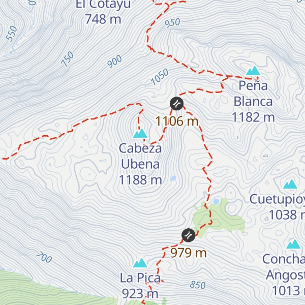 Map of Picu Tiedu