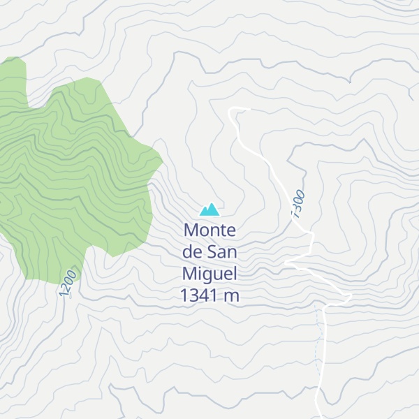 Map of Monte de San Miguel