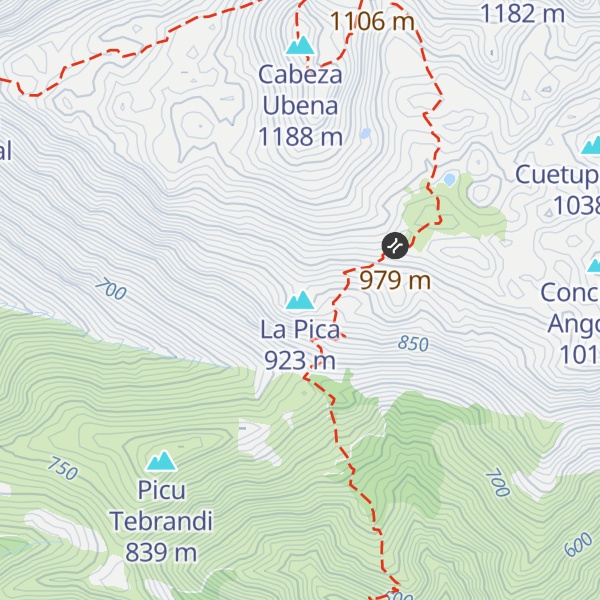 Map of La Pica