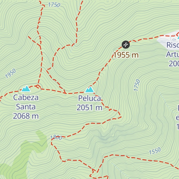 Map of Peluca