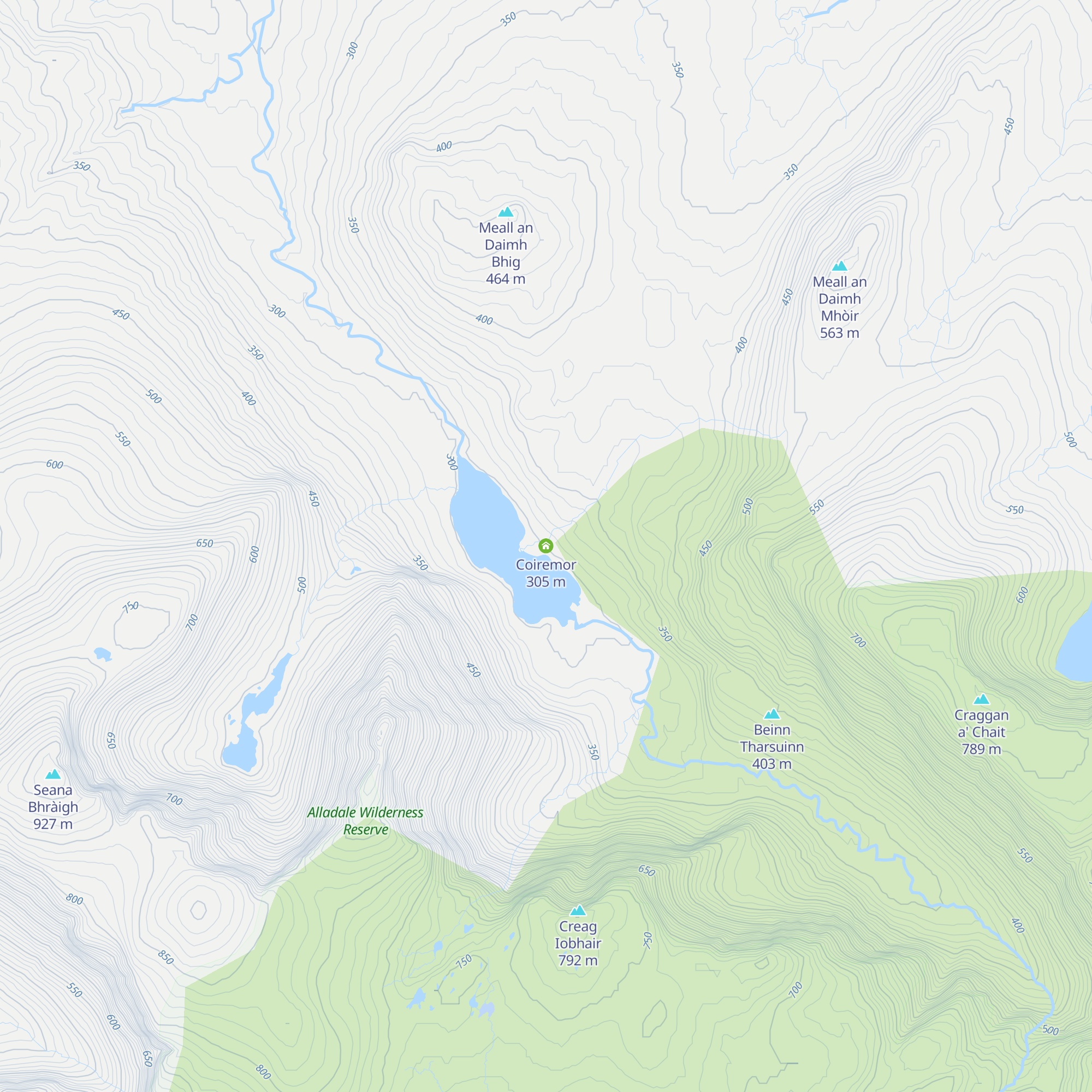Coiremor map