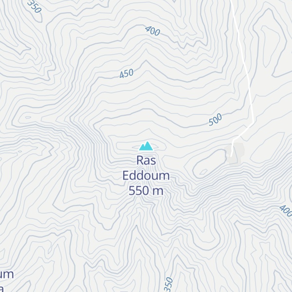 Map of Ras Eddoum