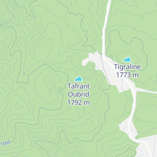 Map of Tafrant Oubrid