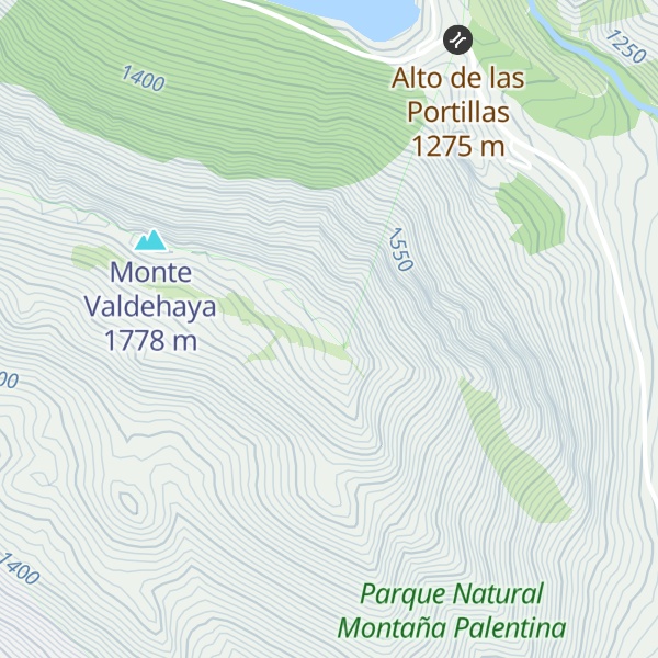 Map of Peña Lampa