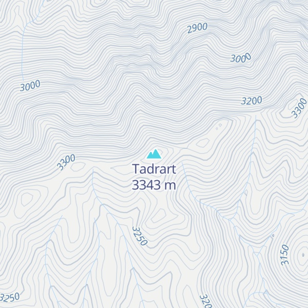 Map of Tadrart