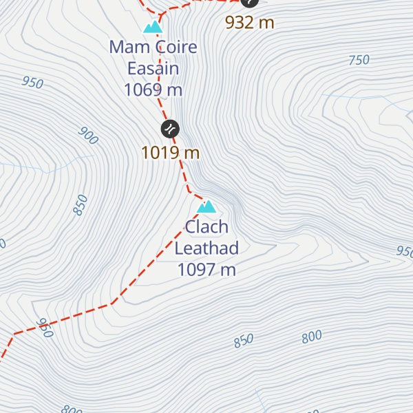 Map of Clach Leathad