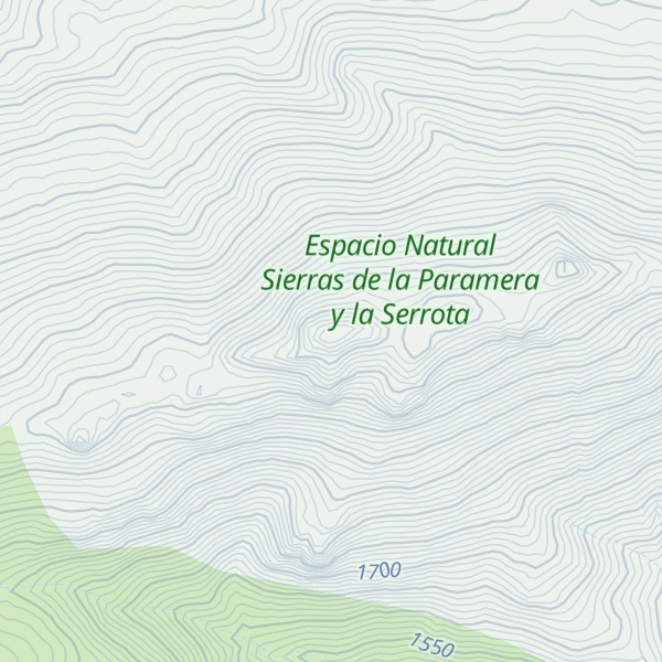 Map of Pico Zapatero