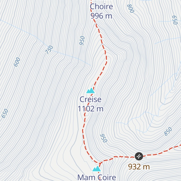 Map of Creise