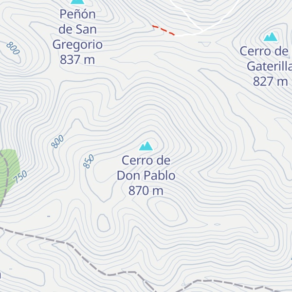 Map of Cerro de Don Pablo