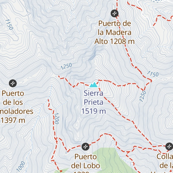 Map of La Sierra