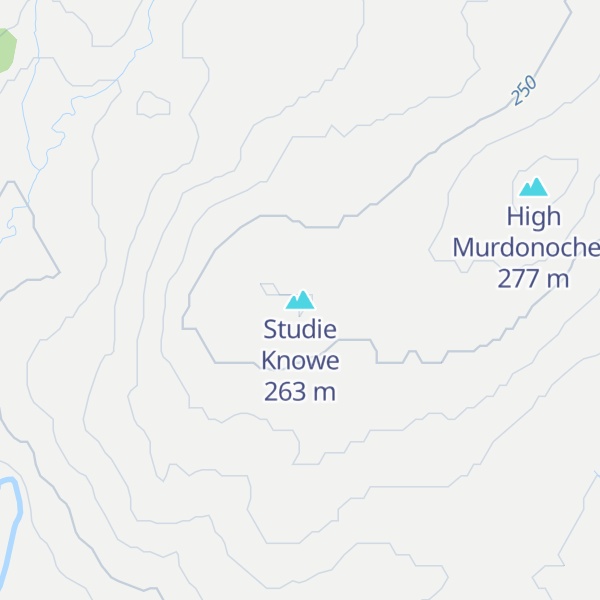 Map of Studie Knowe